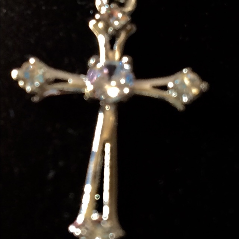 Crucifix and chain